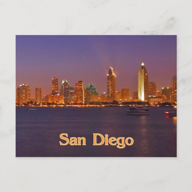 Carte Postale Ciel de San Diego (Devant)