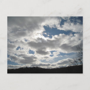 Carte Postale Ciel d'hiver