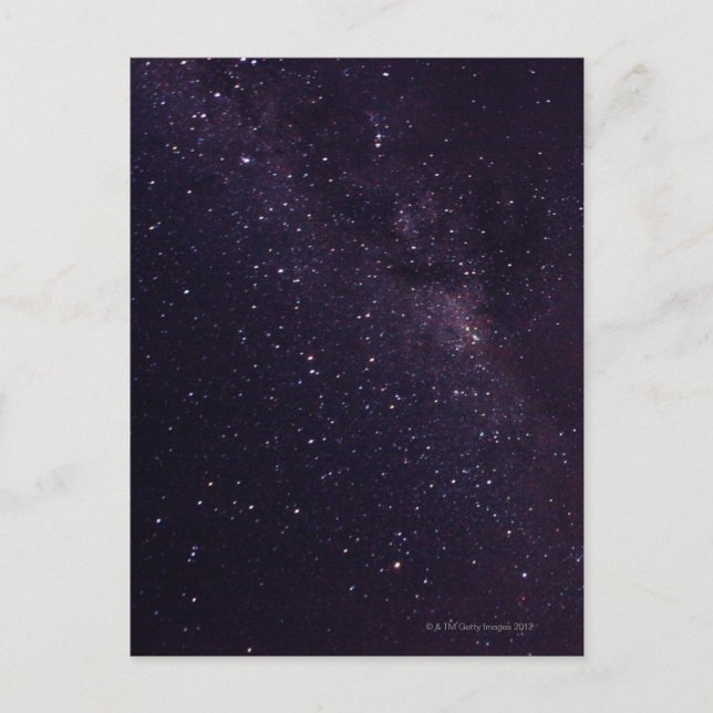 Carte Postale Ciel en soirée (Devant)