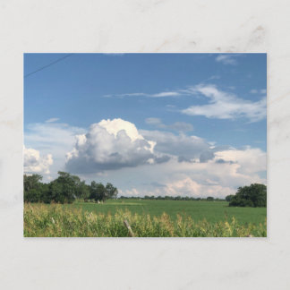 Carte Postale Ciel nuageux