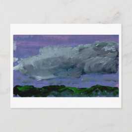 Carte postale ciel nuageux
