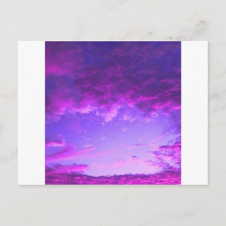Carte Postale Ciel pourpre