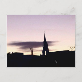 Carte postale Ciel Violet