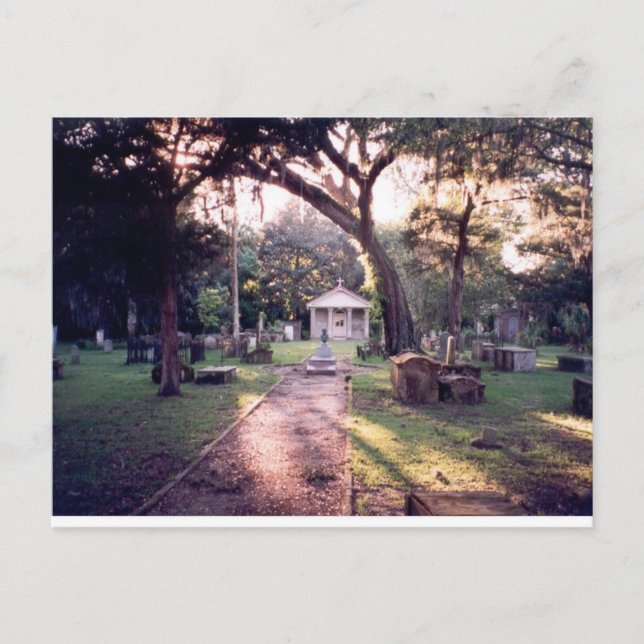 Carte Postale Cimetière (Devant)