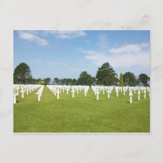 Carte Postale Cimetière américain en France