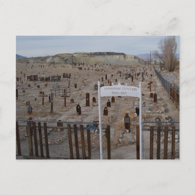 Carte Postale Cimetière de Tonopah (Devant)