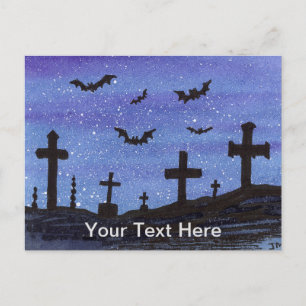 Carte Postale Cimetière des Chauves-Souris