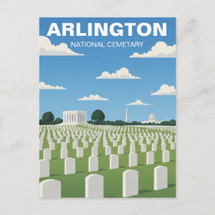 Carte Postale Cimetière national d'Arlington Virginie Voyage