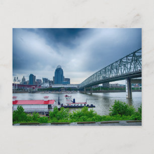Carte Postale Cincinnati City dans l'Ohio