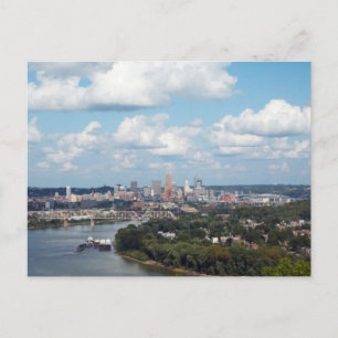 Carte Postale Cincinnati Cityscape