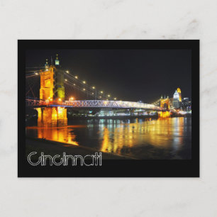 Carte Postale Cincinnati, Ohio, la ville reine.