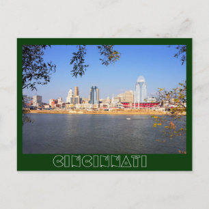 Carte Postale Cincinnati, Ohio, la ville reine