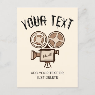 Carte Postale cinéaste, producteur de films, réalisateur, acteur