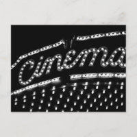 Carte postale Cinema Marquee