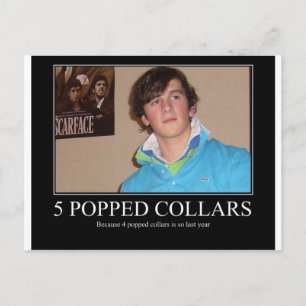 Carte Postale Cinq Cool de colliers populaires