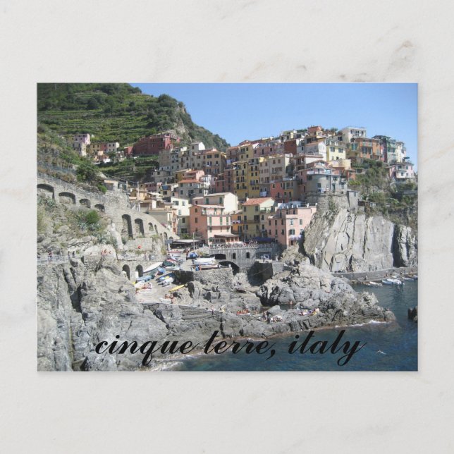 Carte Postale cinque terre, italie (Devant)