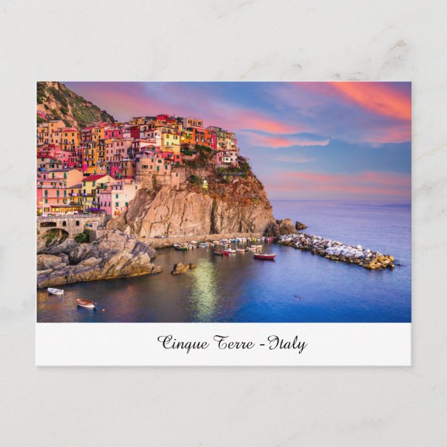 Carte Postale Cinque Terre Italie (Devant)