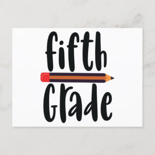 Carte Postale Cinquième année