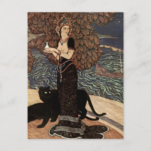 Carte Postale « Circé l'enchanteresse » par Edmund Dulac