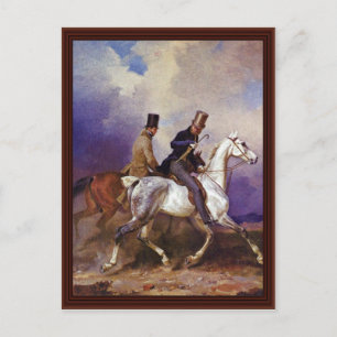 Carte Postale Circonscription Du Prince Guillaume De Prusse