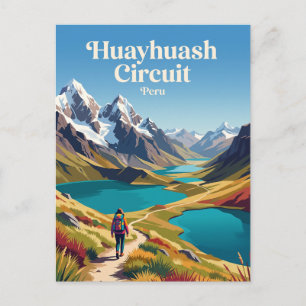 Carte Postale Circuit de Huayhuash Pérou