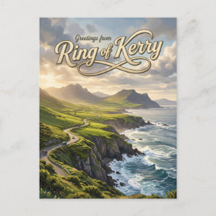 Carte Postale Circuit de Kerry Irlande