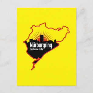 Carte Postale Circuit de Nurburgring Nordschleife, Allemagne
