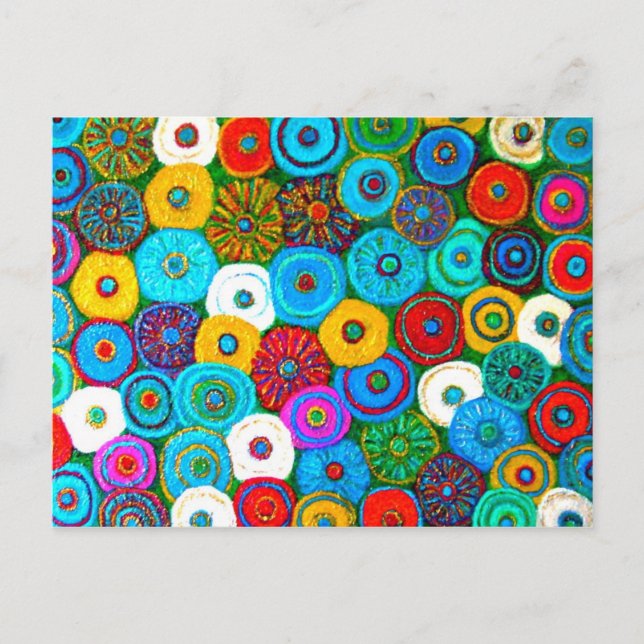 Carte postale circulaire complète (Devant)