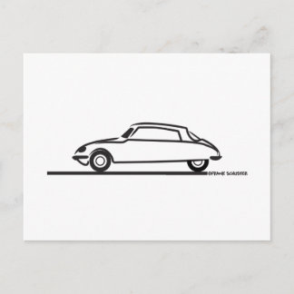 Carte Postale Ciroen DS 21 Pallas