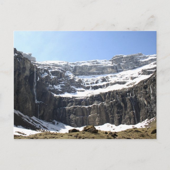 Carte Postale Cirque de Trousouris (Devant)