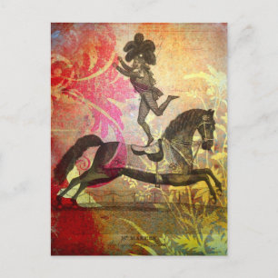 Carte Postale Cirque vintage