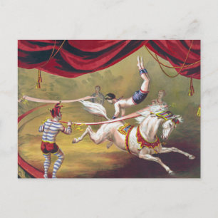 Carte Postale Cirque vintage