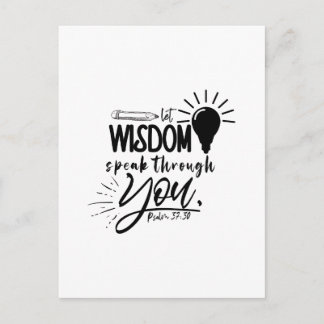 Carte Postale Citation biblique