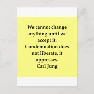 Carte Postale citation carl jung