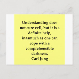 Carte Postale citation carl jung