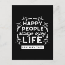Citation chrétienne inspirante de Proverbes 15:15
