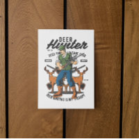 Citation classique de chasseur de cerfs Vintages M