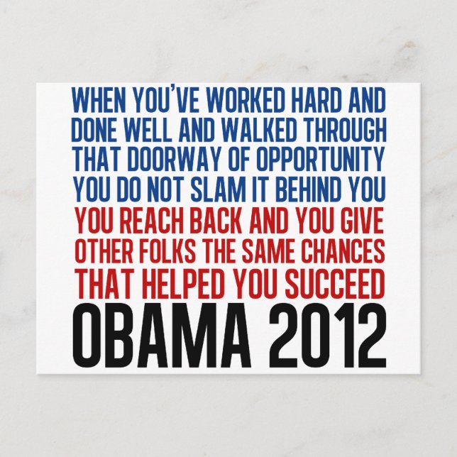 Carte Postale Citation de convention démocratique (Devant)