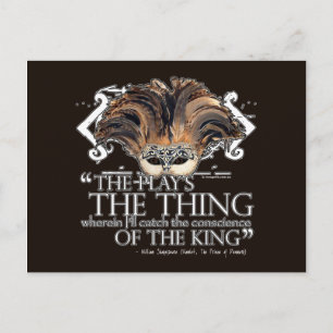 Carte Postale Citation de lecture de hameçon