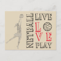Citation de Netball Inspirational Live Love Play