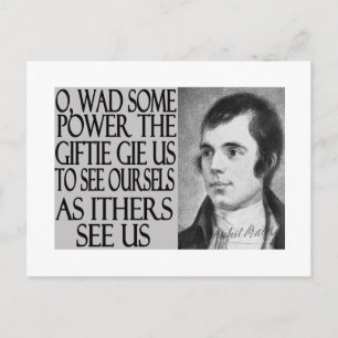 Carte Postale Citation de pou