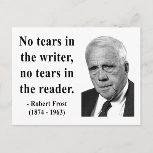 Carte Postale Citation de Robert Frost 5b