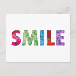 Carte Postale Citation de Smile Happy 02