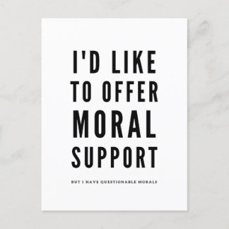 Carte Postale Citation de soutien moral avec encouragement sarca