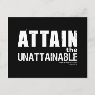 Carte Postale Citation de Tennyson