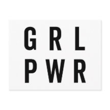 Citation féministe GRL PWR / Girl Power
