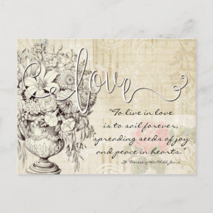 Carte Postale Citation religieuse de la religieuse de la religie