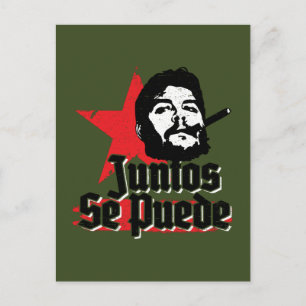 Carte Postale Citation révolutionnaire de Che Guevara Juntos Se 