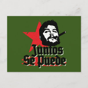 Carte Postale Citation Révolutionnaire de Che Guevara Juntos Se