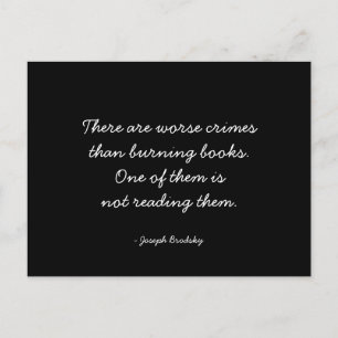 Carte Postale Citations - Conseils et observations - Lecture